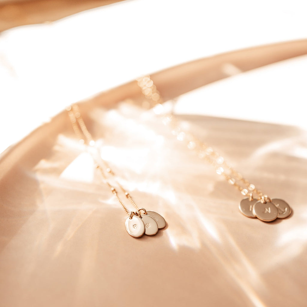 Juniper • Tiny Oval Necklace