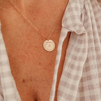 Large Pendant Single Hole Necklace