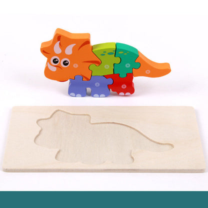 3D Dino Puzzle