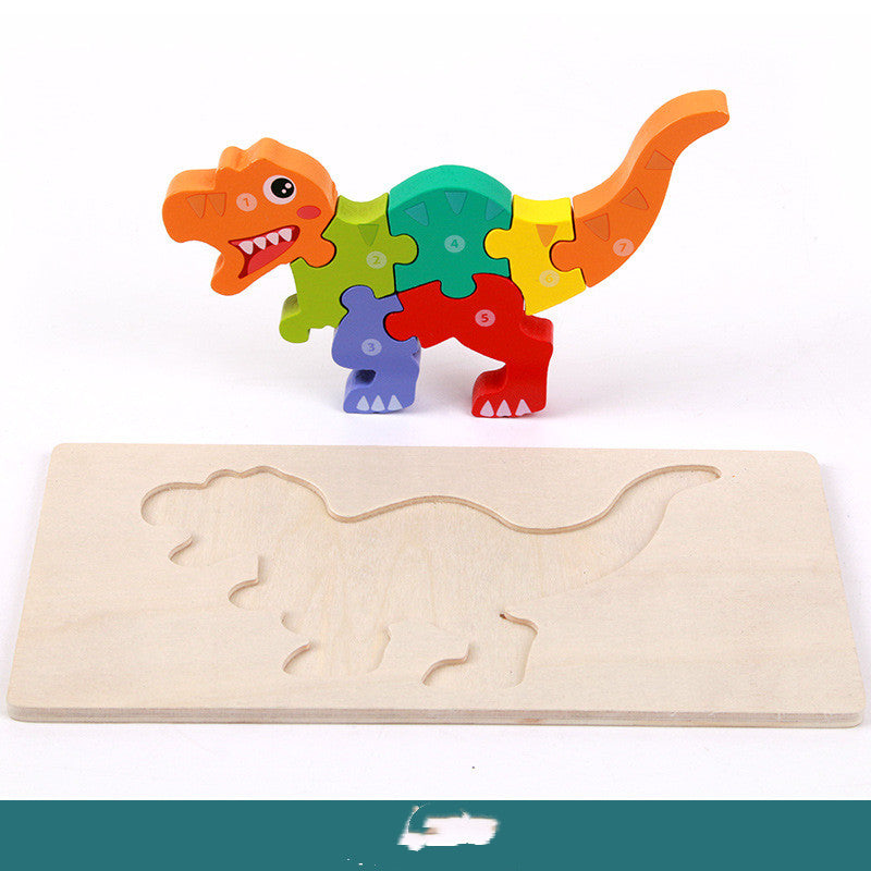 3D Dino Puzzle