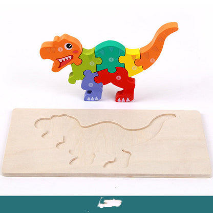 3D Dino Puzzle