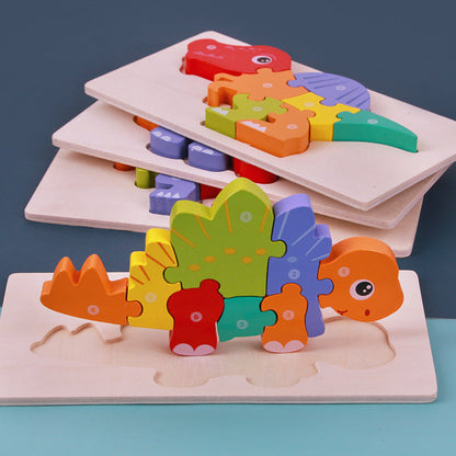 3D Dino Puzzle