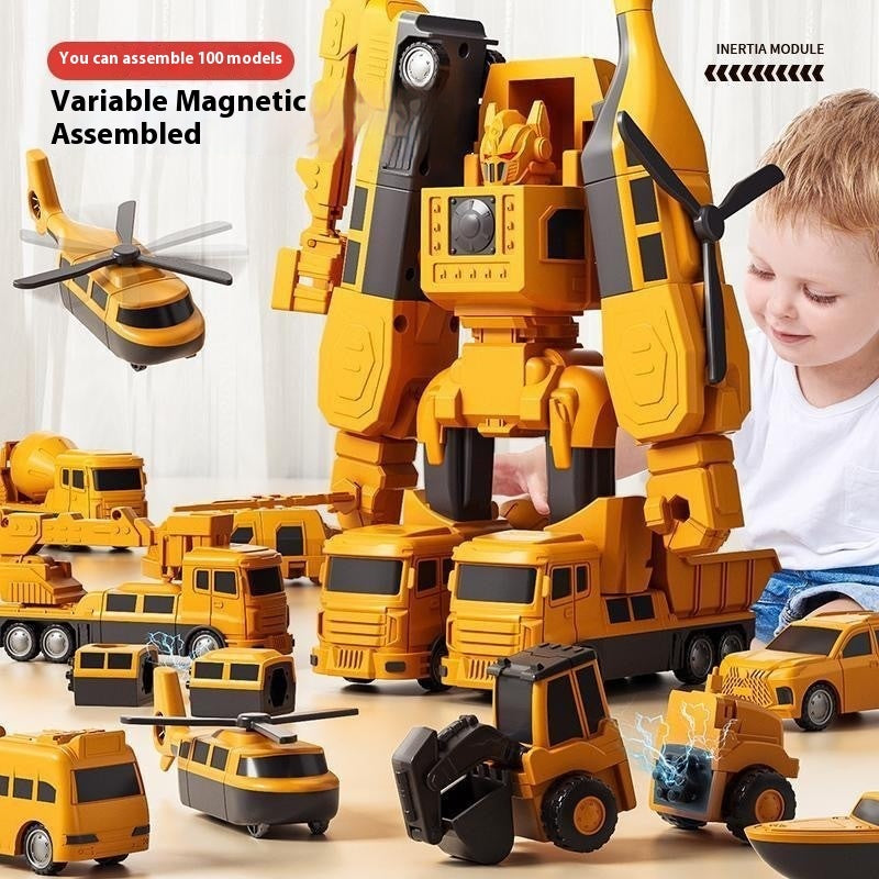 Builders Magnetic Toy Set