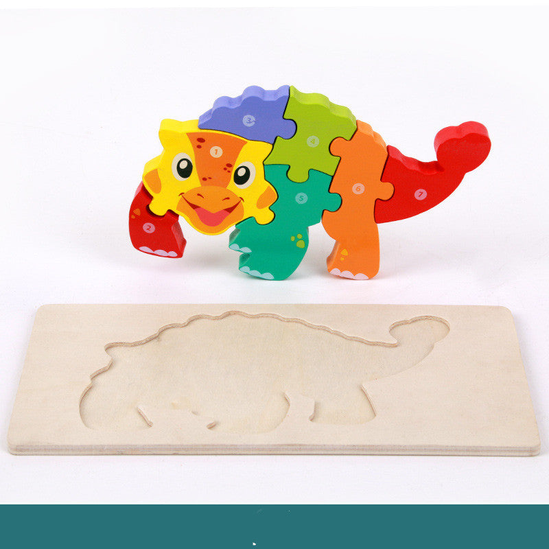 Montessori 3D Dino Puzzle