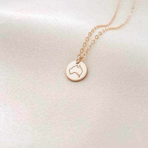 Australia Symbol Small Pendant Necklace
