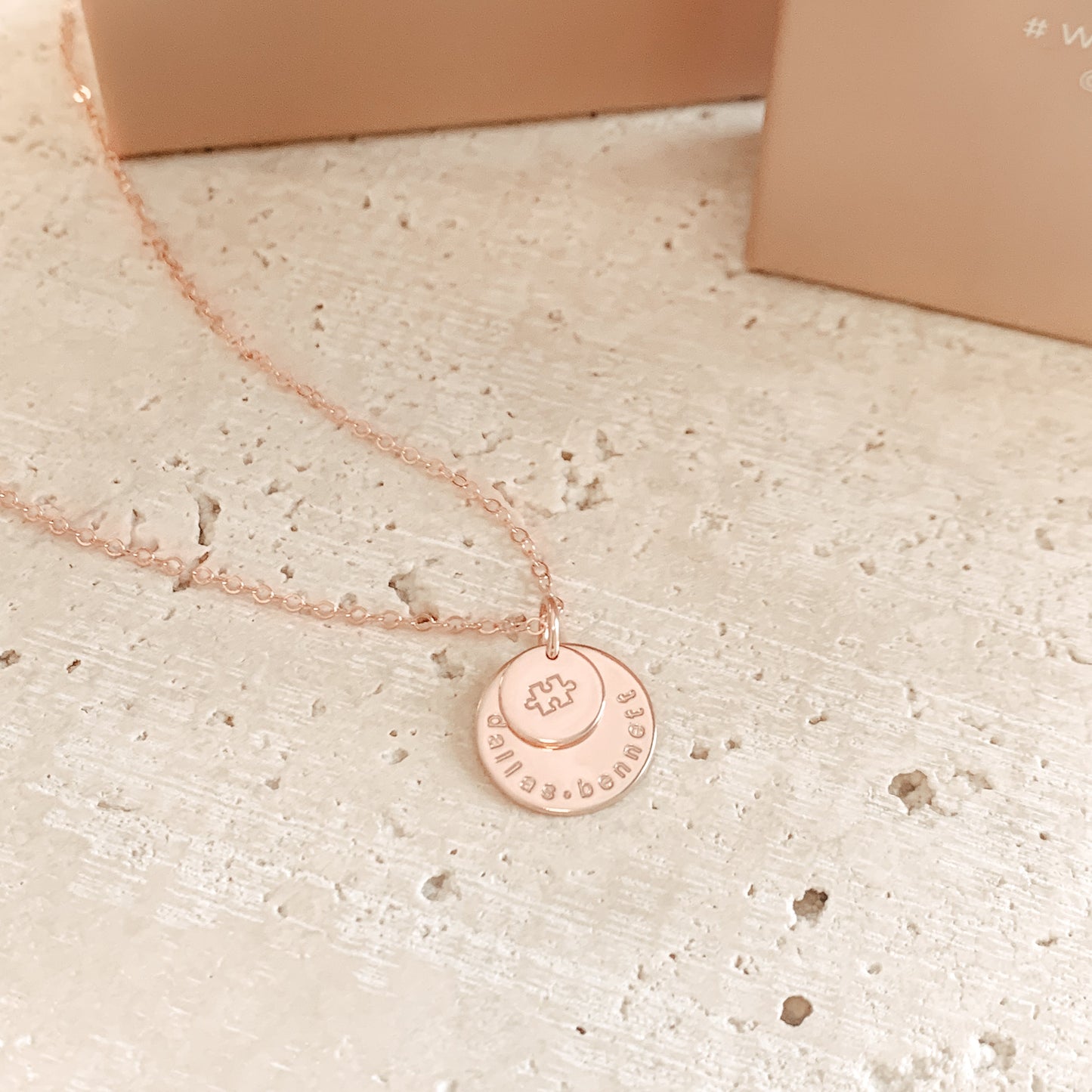 Soren • Large & Small Stacking Pendant Necklace