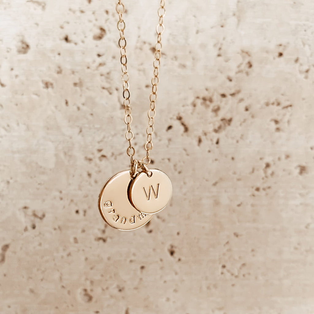 Lola • Medium & Small Pendant Necklace