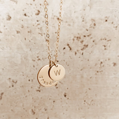 Lola • Medium & Small Pendant Necklace