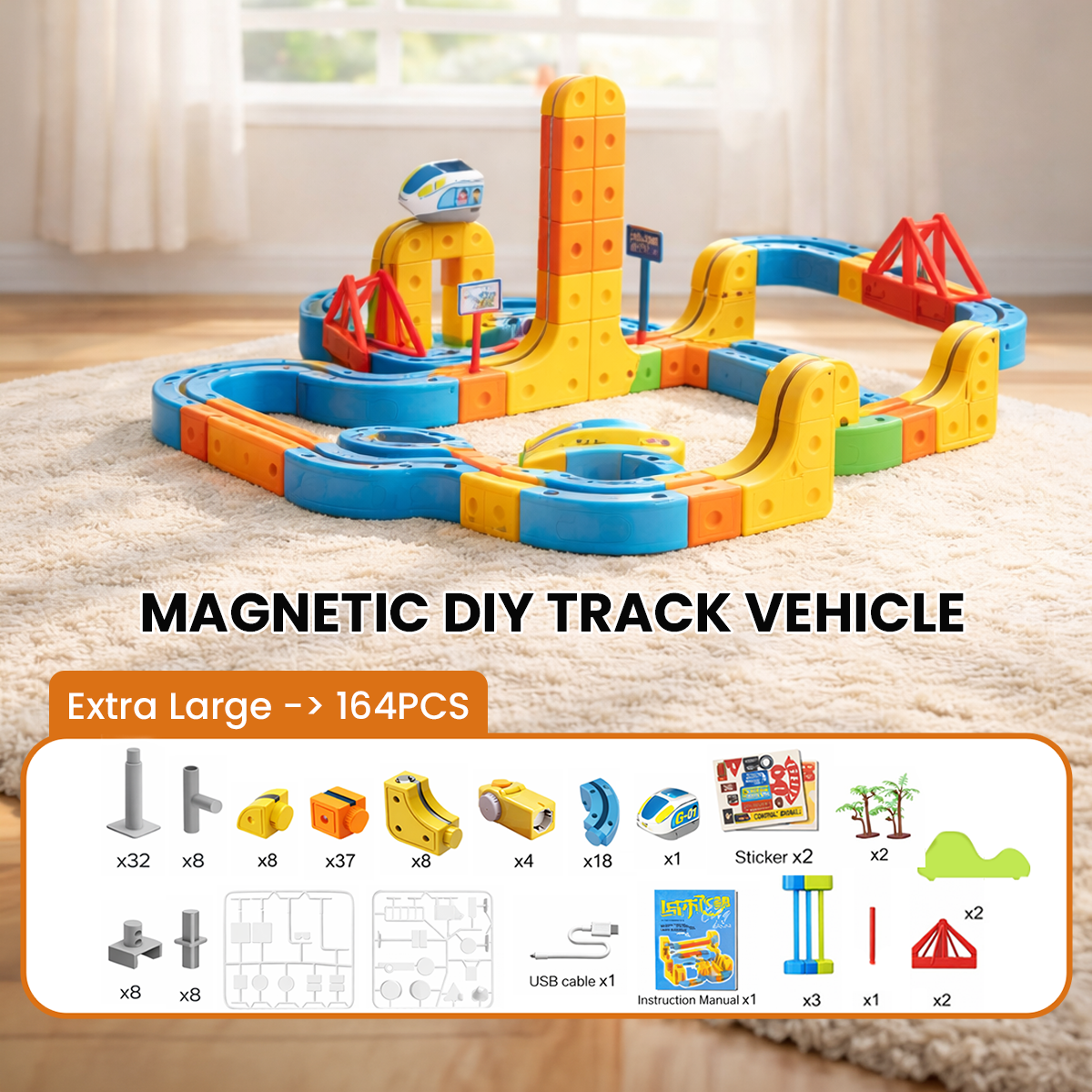Infinity Racer Magnetic Train