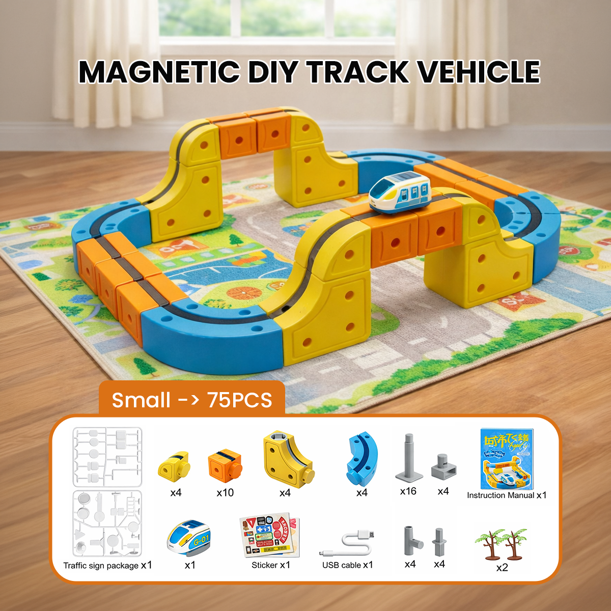 Infinity Racer Magnetic Train