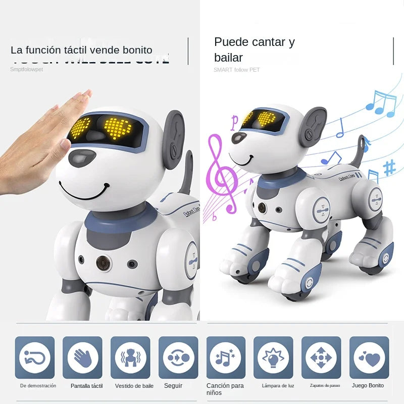 Interactive Robot Dog with Programming, Stunt Features, Touch Sensors