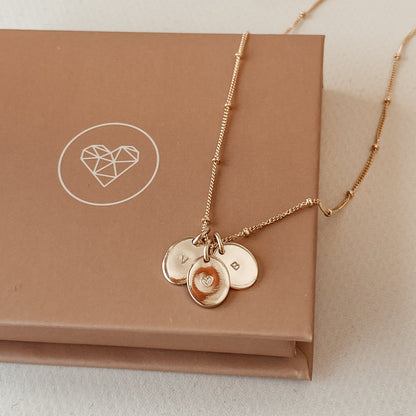 Juniper • Tiny Oval Necklace