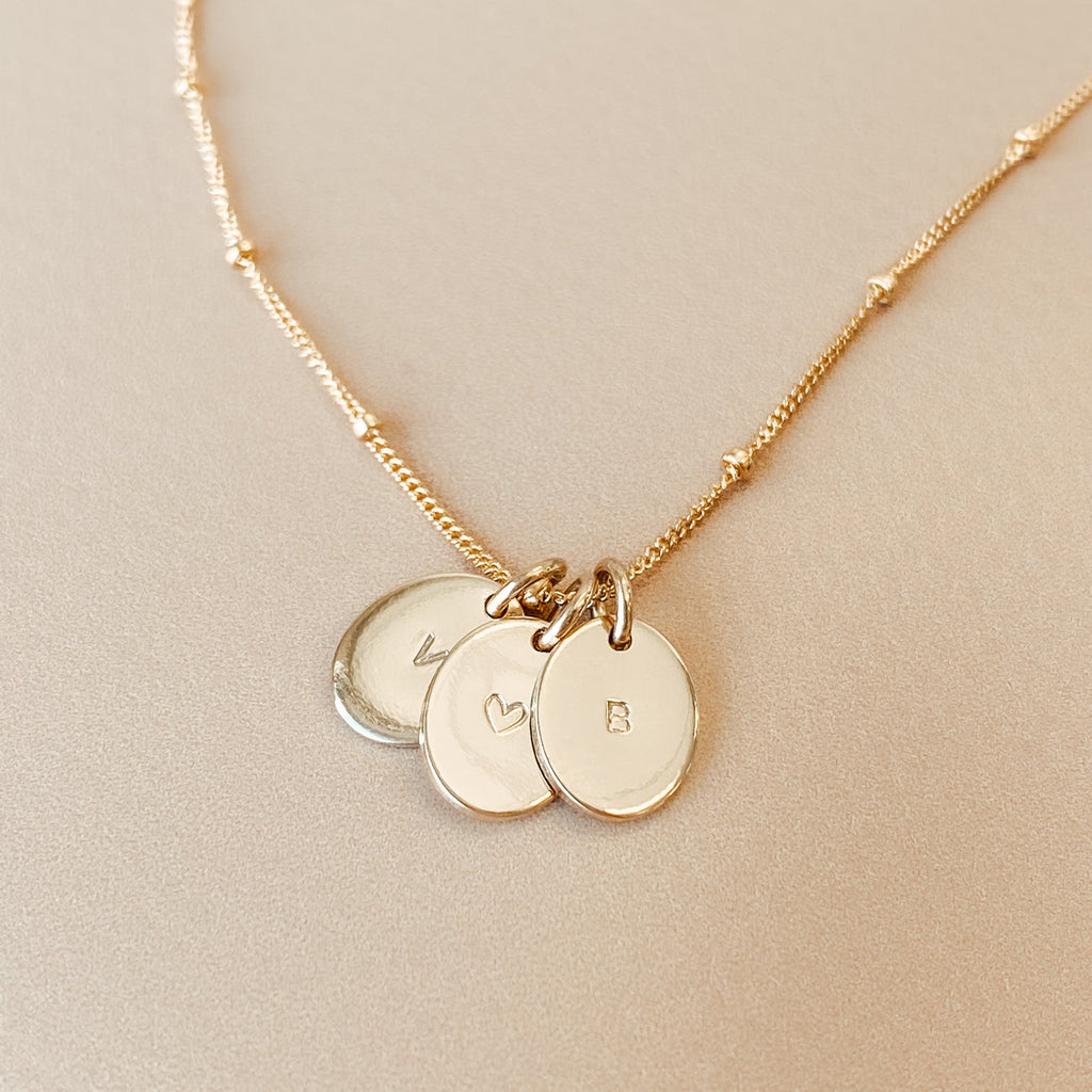 Juniper • Tiny Oval Necklace