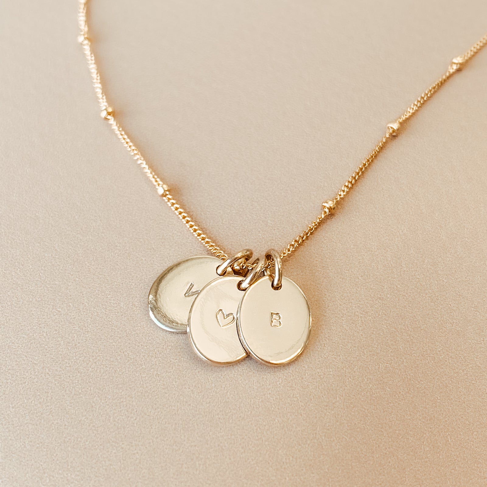 Juniper • Tiny Oval Necklace