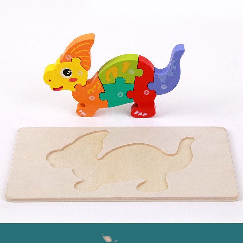 Montessori 3D Dino Puzzle