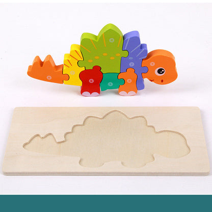 3D Dino Puzzle