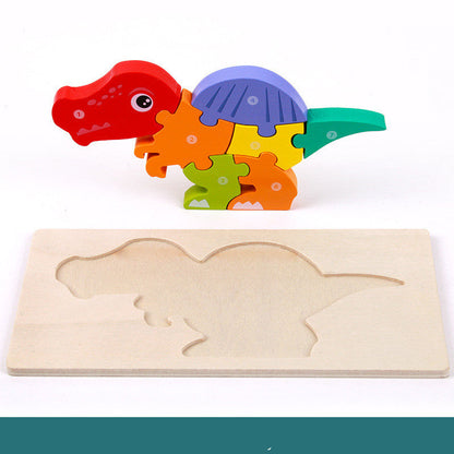 3D Dino Puzzle