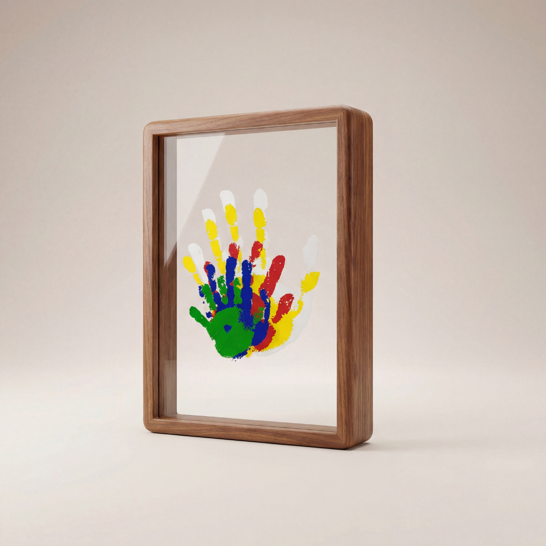 Handprint Keepsake Frame Kit for Toddlers