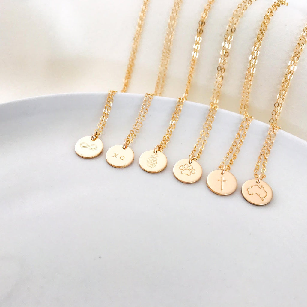 Australia Symbol Small Pendant Necklace